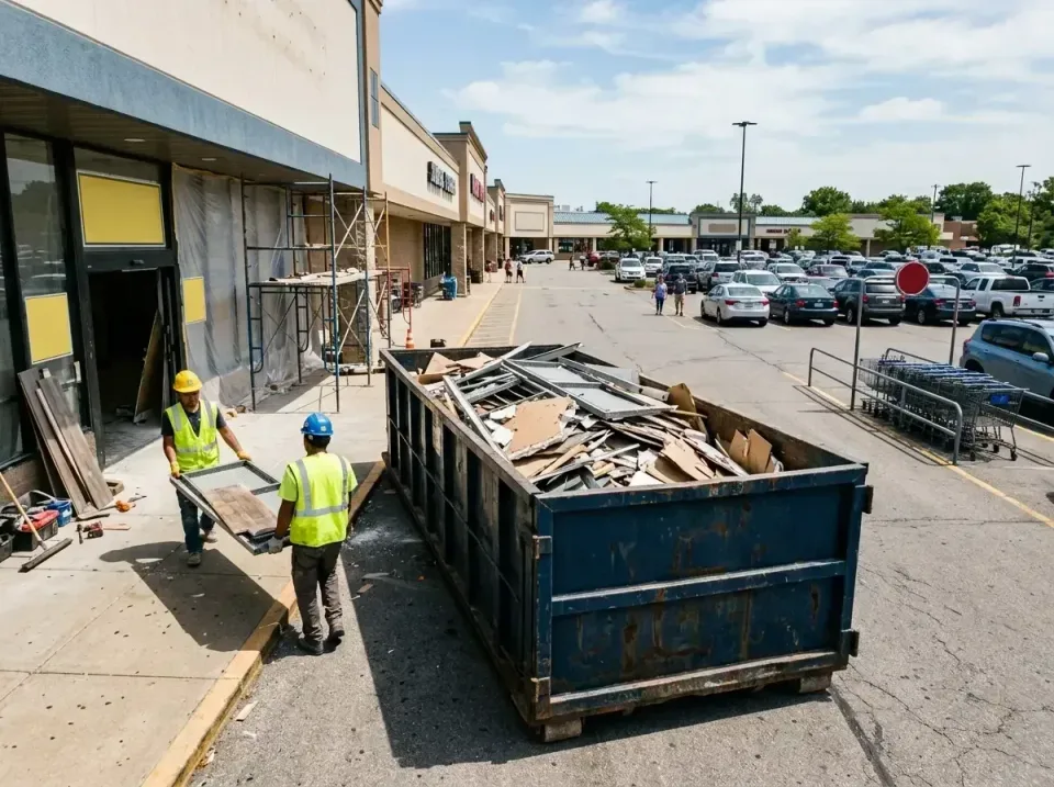 retail-store-renovation-debris-003 — frequently asked questions, Roll-off Dumpster Rentals in Brownstown, PA